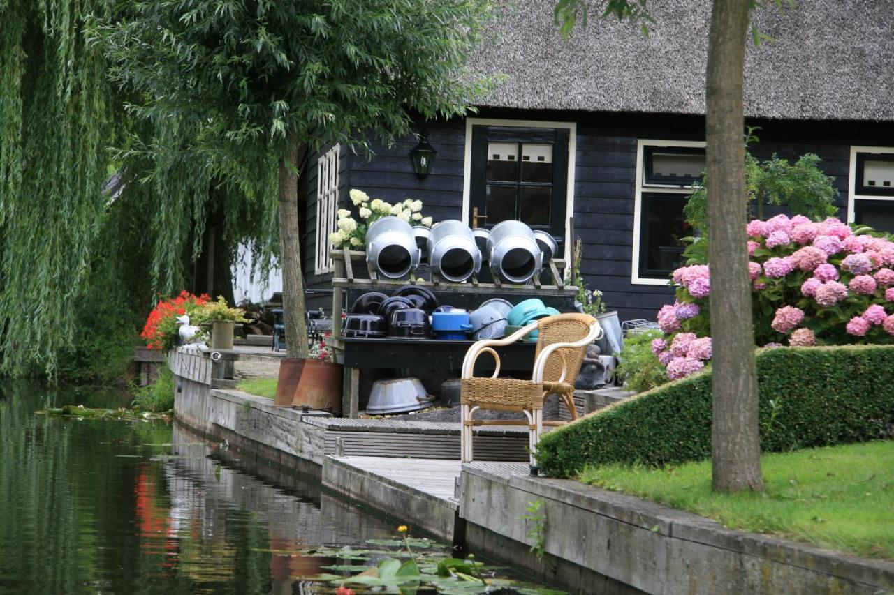 Schiphuis Giethoorn/Wanneperveen Villa Luaran gambar